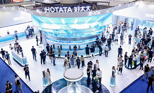 mk体育-MKsports官网展館現(xiàn)場(chǎng)直擊|描繪一片科技之海，廣州建博會(huì)首日燃爆全場(chǎng)！